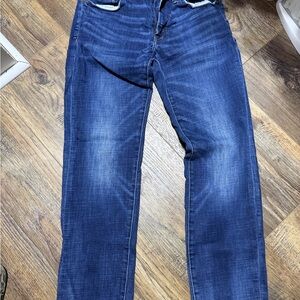 American Eagle Outfitters Men's Dark Blue Straight Jeans